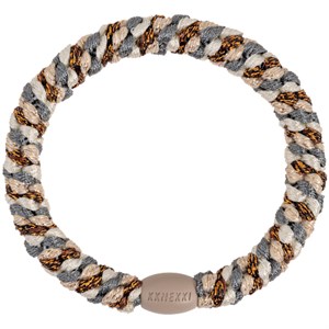 KKNEKKI - Hårelastik, Copper Grey Glitter